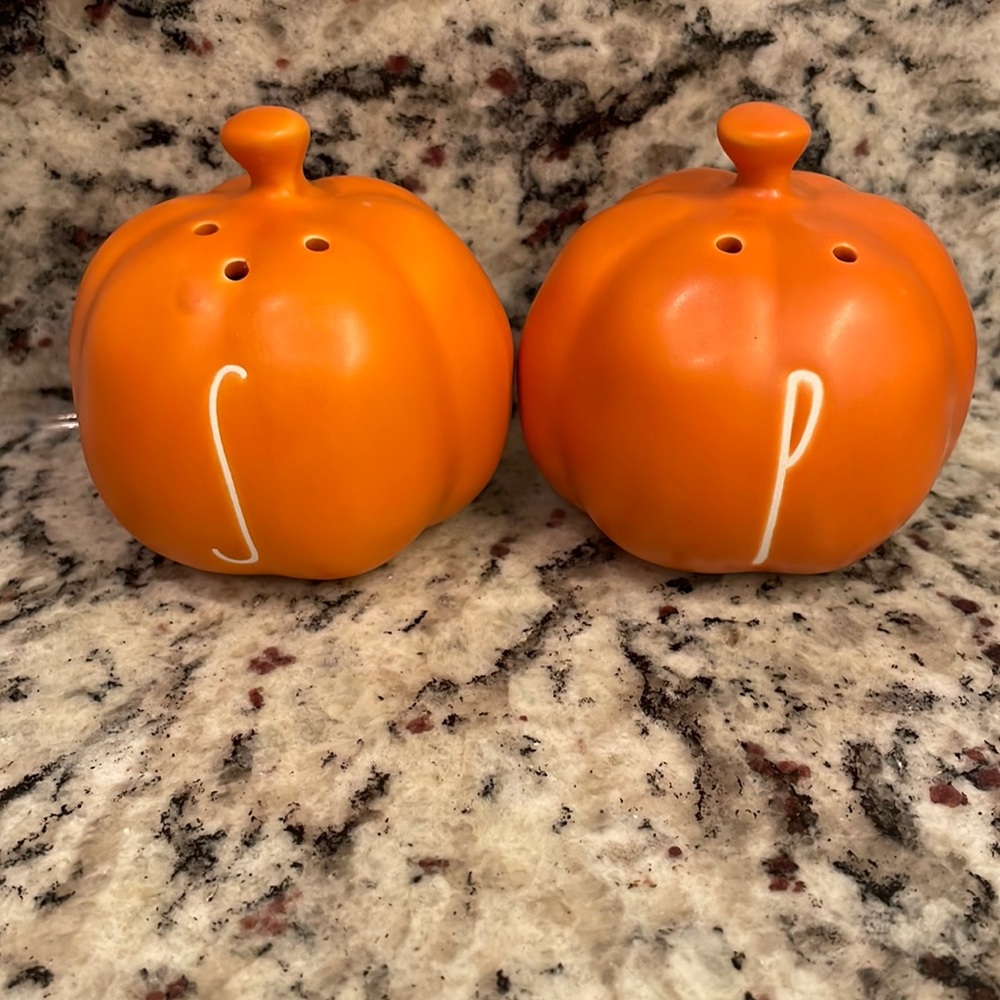 Rae Dunn Pumpkin Salt & Pepper Shakers